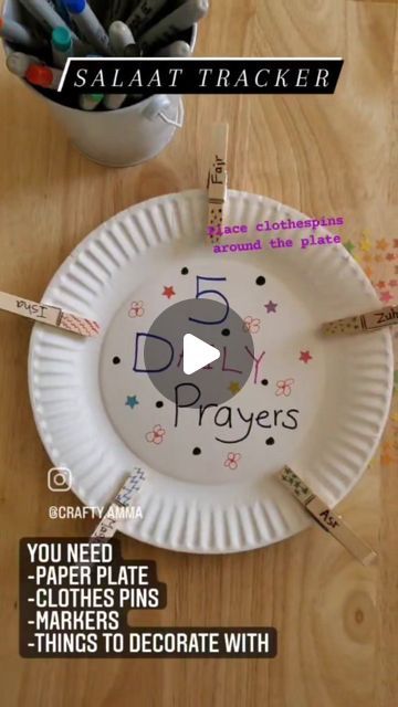 Islamic Activity For Kids, Islamic Crafts For Kids, Islamic Activities For Kids, Muslim Kids Crafts, Islamic Activities, Islamic Crafts, Activities To Do With Kids, Islamic Kids Activities, Kids Plates