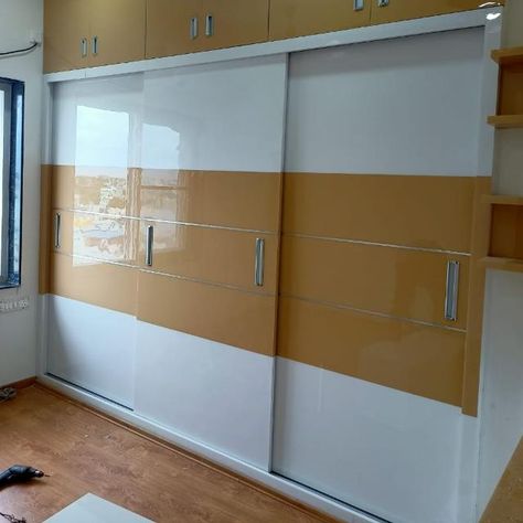 Pvc Wardrobe Design, Pvc Wardrobe, Pvc Doors, Color Wardrobe, Sliding Door Wardrobe Designs, Wardrobe Interior, Glass Kitchen Cabinets, Pvc Door, Wardrobe Designs