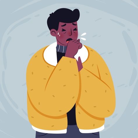 Coughing person illustration | Free Vector #Freepik #freevector #health #virus #concept #flu Person Illustration, Wolf Spirit Animal, Wolf Spirit, Spirit Animal, Graphic Resources, Vector Free, Illustrator, Disney Characters, Health