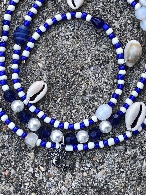 Ocean Waist Beads, Cowrie Shell Waist Beads, Santeria Beads, Mami Wata, Sea Dream, Waist Beads, Santa Marta, Bead Ideas, Belly Chain