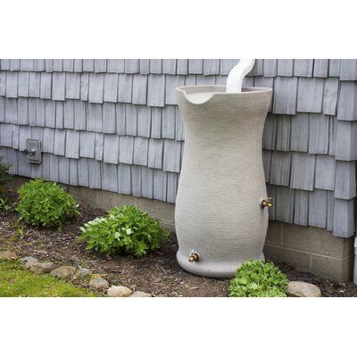 Rain Basin, Rain Barrel Stand, Screen Block, Water Barrel, Rain Barrels, Plastic Alternatives, Rainwater Harvesting, Water Collection, Clay Texture