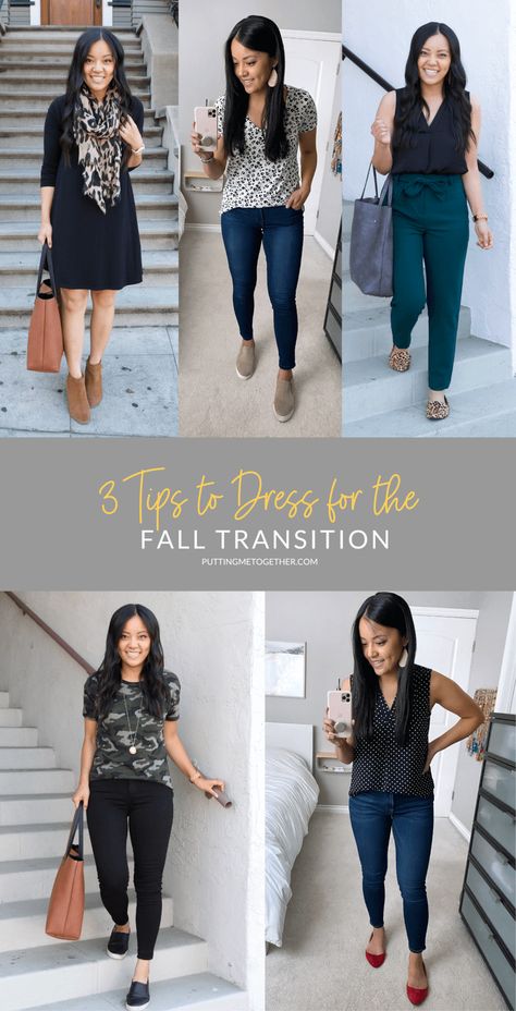 Summer To Fall Transition Outfits 2023, Full Closet, Style Help, French Minimalist, Fall Workwear, Black Linen Pants, Nickel And Suede, Cold Weather Outfit, Moms Fashion