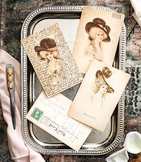 The Joys of Collecting Antique Postcards - Southern Lady Antique Postcards, Southern Lady, Southern Ladies, Fancy Words, Antique Postcard, Vintage Cards, New Generation, The Rise, Manners