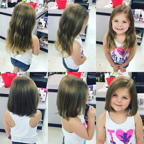 Toddler Shoulder Length Haircut, Shoulder Length Kids Haircut, Girls Mid Length Haircut Kids, Kids Hair Cuts For Girls Medium, Kindergarten Haircut Girl, Girl Shoulder Length Hair Kids, Kindergarten Haircut, Girls Shoulder Length Haircut, Kids Shoulder Length Haircut