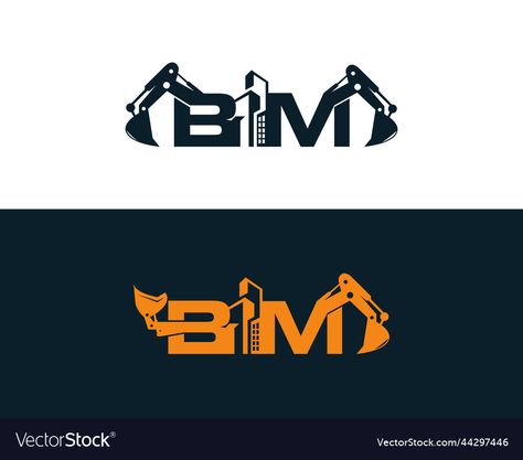 Skid Steer Logo, Excavator Logo Design, Machinery Logo Design, Construction Logo Design Graphics, Construction Company Logo Design Ideas, Machinery Logo, Excavator Logo, Trade Logo, Construction Company Logo