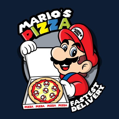 Mario's PIZZA Mario Pizza, Bardock Super Saiyan, Super Mario All Stars, 3ds Games, Super Mario Birthday Party, Mario Birthday Party, Afrique Art, Super Mario Birthday, Mario Nintendo