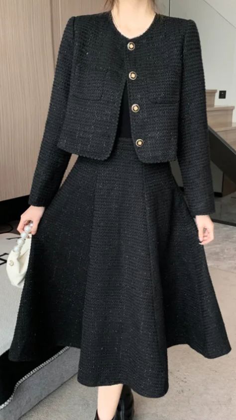 I stumbled upon this stunning High-Quality French Two Piece Set, and I can't stop thinking about it! 

The tweed fabric and chic O-neck jacket paired with the high-waisted skirt are perfect for autumn. 

It’s so versatile; I can picture myself wearing it to brunch or a cozy evening out. 

What do you think? Would you rock this look? Let me know in the comments! ✨ 

#FashionInspo #TweedSet #AutumnStyle #OOTD #ChicFashion Tweed Set, Cozy Evening, Autumn Wardrobe, Stop Thinking, Tweed Dress, Tweed Fabric, You Rock, Two Piece Set, Fall Wardrobe