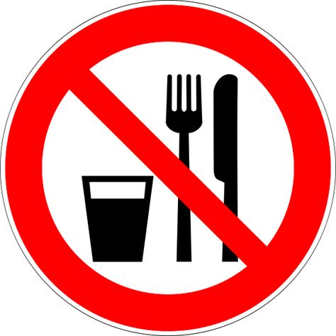 Prohibition Signs and Symbols: Do Not Eat or Drink Sign Belly Fat Foods, Candida Diet, Belly Fat Diet, Fat Loss Diet, Stomach Fat, Foods To Avoid, Diet Keto, Best Diets, Lose Belly