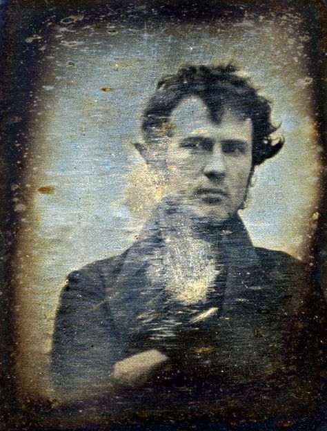 A Historic Look at the World Through the First Photographs Ever Taken First Photograph Ever Taken, Robert Cornelius, Emily Brontë, Vintage People, Photography History, Art Faces, Rare Historical Photos, Wuthering Heights, Old Images