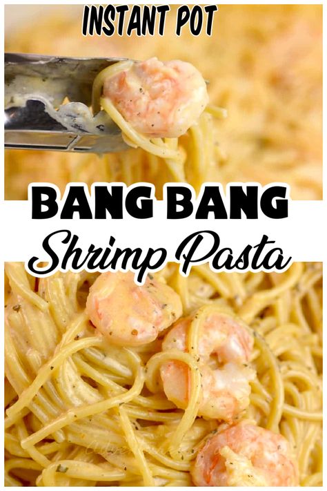 Indulge in a mouthwatering fusion of flavors with our Instant Pot Bang Bang Shrimp Pasta recipe! Succulent shrimp, perfectly cooked pasta, and a creamy, spicy sauce come together in this convenient one-pot dish. With the magic of the Instant Pot, you'll have this restaurant-worthy meal on the table in no time. It's a crowd-pleaser that's sure to become a favorite in your kitchen. Try it today and elevate your dinner game! Bang Bang Shrimp Pasta Recipe, Bang Bang Shrimp Pasta, Instant Pot Shrimp, Shrimp Pasta Dishes, Bang Bang Shrimp Recipe, Shrimp Pasta Recipe, Multi Cooker Recipes, Beef Tips And Gravy, Bang Bang Shrimp