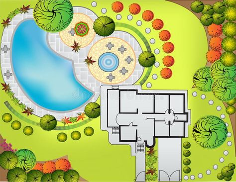 Roundabout Landscape, Focal Point Garden, Garden Focal Point, Cottage Garden Plan, Design A Garden, Landscape Design Drawings, Benefits Of Gardening, Old Sewing Machines, Design Installation