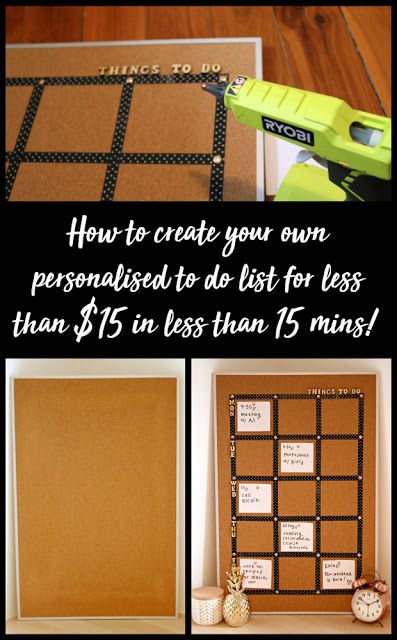 Southern In Law: DIY Custom To-Do List Cork Board Makeover (For Under $15 !) To Do List Diy Board, Diy Task Board, Cork Board Chore Chart, Cork Board Organization Ideas, Diy To Do List Board, Diy Weekly Planner Board, Cork Board Wedding, Cork Board Makeover, Organisation Inspiration