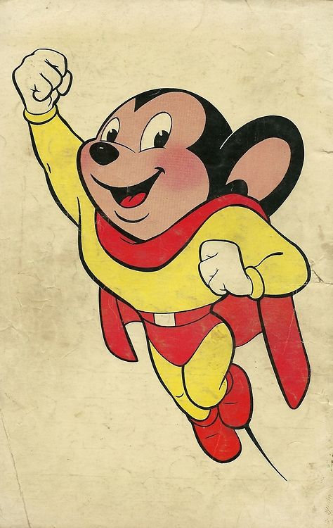 Mighty Mouse will save the day!  Mr. Trouble never hangs around! Cn Network, 60s Cartoons, Yard Wall, Butter Rum, Old Cartoon Characters, Mighty Mouse, Childhood Characters, Old School Cartoons, School Cartoon