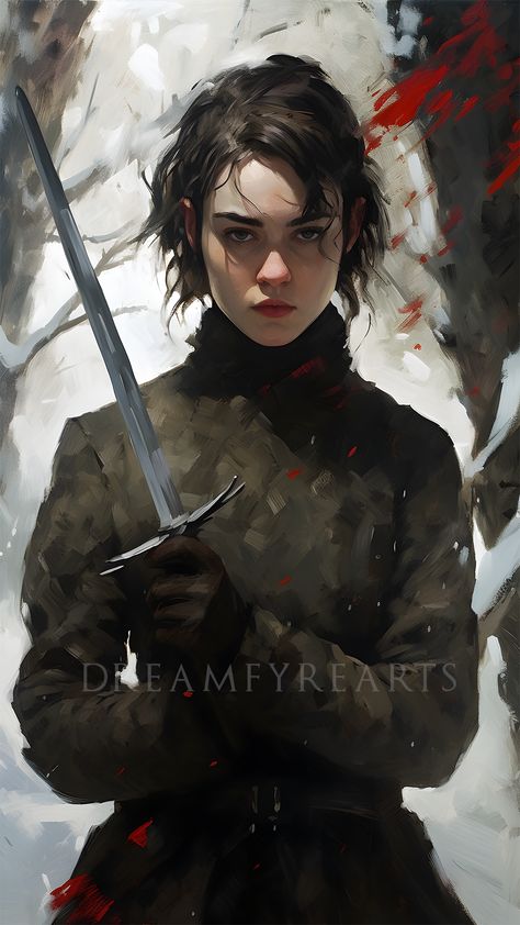 Arya Stark Book Art, Eddard Stark Fanart, Book Arya Stark Art, Arya Drottningu, Catelyn Stark Art, Catelyn Stark Fanart, Ned Stark Fanart, Ned Stark Art, Lyanna Stark Art