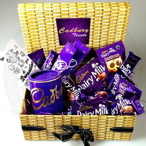 Cadbury Dairy Milk Chocolate Treasure Box - Ideal for Birthdays, Mother's Day, Father's Day, Xmas, Thank you Gift Chocolate Lovers Quotes, Milka Chocolate, Cadbury Dairy Milk Chocolate, Chocolate Pictures, Dairy Milk Chocolate, Cadbury Chocolate, Cadbury Dairy Milk, Chocolate World, Gf Bf