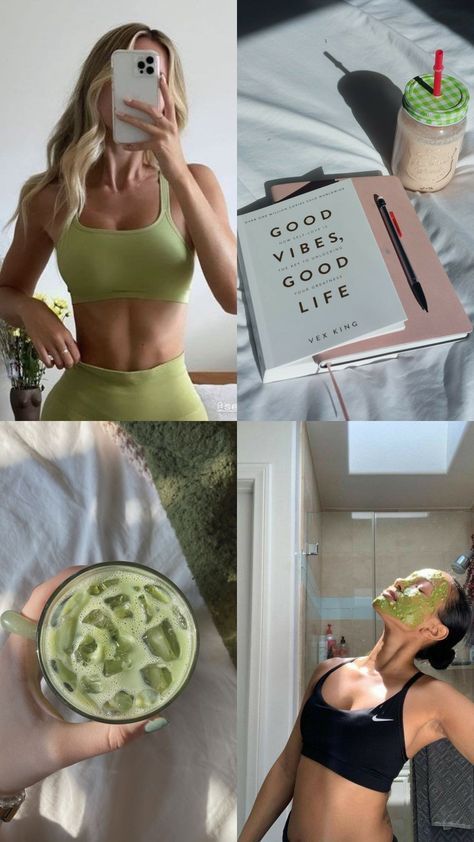 Wellness Rituals, Green Aesthetics, Fitness Vision Board, Wellness Habits, Smart Women, Healthy Motivation, Healthy Lifestyle Motivation, Healthy Girl, Healthy Lifestyle Inspiration