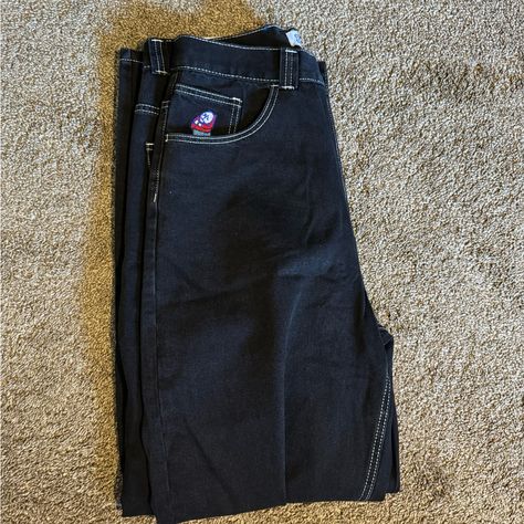 Polar Big Boy Jeans Black Brand New Polar Big Boy Jeans, Big Boy Jeans, Cute Online Clothing Stores, Goth Streetwear, Outfit References, Streetwear Denim, Harajuku Men, Boy Jeans, Boy Anime