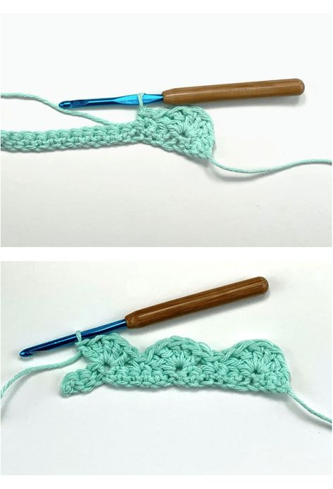 Step by Step tutorial for shell crochet stitch, including beautiful variations of the scalloped stitch used for edging. Crochet Scalopped Edge, How To Do A Scalloped Crochet Edge, Scallop Edge Crochet Pattern, Crochet Scallop Border Free Pattern, Edge Stitch Crochet, Crochet Scollop Edge, Seashell Crochet Stitch, Scallop Crochet Stitch, Crochet Scalloped Edge Pattern