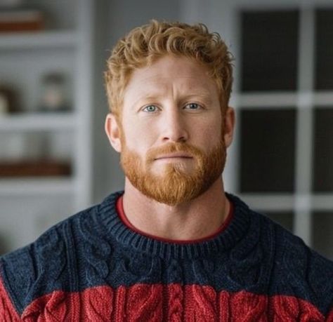 Redhead Men Hairstyles, Dnd Monk, Ginger Hair Men, Beard Images, Redhead Men, Red Ginger, Hot Army Men, Ginger Beard, Scruffy Men