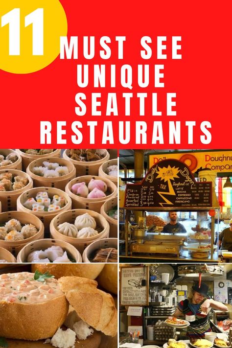 unique seattle restaurant Best Restaurants In Seattle Washington, Seattle Must Eats, Dinner In Seattle, Seattle Dinner Restaurants, Best Food In Seattle, Seattle Food Bucket List, Best Places To Eat In Seattle, Where To Eat In Seattle, Seattle Restaurants Downtown