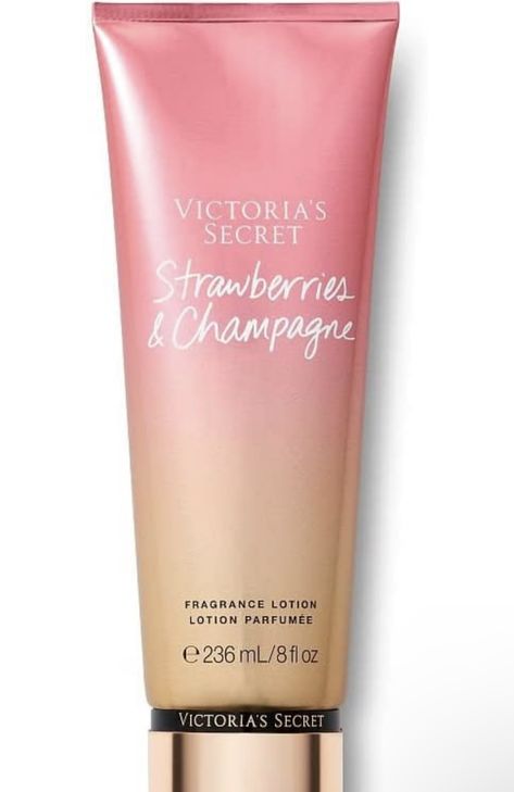 Victorias Secret Strawberries And Champagne, Victoria Secret Strawberry, Strawberry Lotion, Lotion Victoria Secret, Body Lotion Victoria Secret, Strawberry Perfume, Victoria Secret Lotion, Scented Lotion, Victoria Secret Fragrances