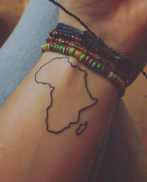 Africa Tattoo, Wrist Tattoos Words, Africa Tattoos, African Tattoo, Dragonfly Tattoo Design, Ankle Tattoos For Women, Pretty Hand Tattoos, Polynesian Tattoo Designs, Anklet Tattoos