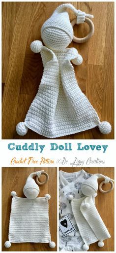 Lovey Free Pattern, Security Blanket Crochet Pattern, Baby Lovey Blanket, Crochet Lovey Free Pattern, Crochet Security Blanket, Cuddly Doll, Lovey Crochet, Lovey Pattern, Crochet Lovey