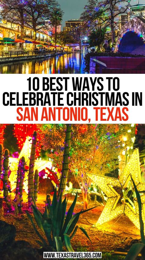 10 Best Ways to Celebrate Christmas in San Antonio, Texas River Walk San Antonio Texas, San Antonio Christmas, San Antonio Riverwalk Hotels, San Antonio Texas Riverwalk, San Antonio Zoo, Zoo Lights, San Antonio Riverwalk, Texas Christmas, San Antonio River