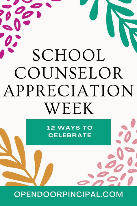 School Counselor Appreciation Week - 12 Special Ways to Honor Them Counselors Appreciation Ideas, Celebrate School Counselor Week, Guidance Counselor Gifts, National School Counseling Week Gifts, Gifts For Counselors Week, Gift Ideas For School Counselors, National Counselors Week, School Counselors Week Gifts, Counseling Week Gift Ideas