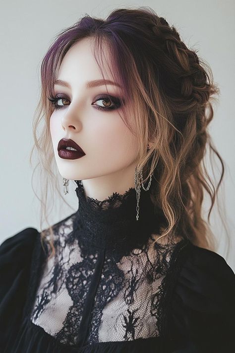 enchanting hairstyles, witch hairstyles, Halloween hairstyles Hairstyles For Halloween, Witchy Hairstyles, Witch Hairstyles, Soft Wavy Curls, Hair Soft Curls, Enchanting Hairstyles, Witchy Hair, Pretty And Polished, Hair Falls