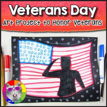 This Veterans Day Art Project is a great way to honor veterans and thank those who have served the country. Have your students experiment and create an artastic art piece for Veterans Day. Students will use felt marker painting and follow a directed draw to create this Veterans Day art piece. This product is complete with a visual and text step-by-step (each step on its own page with description), a rubric for marking, a lesson plan, a finished example, and a step-by-step drawing handout to allo Veteran's Day Art, Veterans Day Art Projects For Kids, Veterans Day Art, Veterans Day Poppy, Color Art Lessons, Honor Veterans, Art Rubric, Crafts 2024, Veterans Day Activities