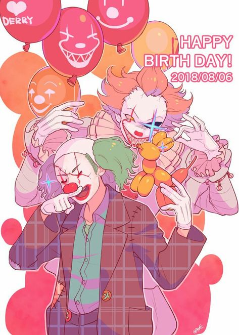 IT, Pennywise, Horror Characters, Horror Movies, Twitter (Credits for the Artist) Pennywise X Pennywise, All Horror Movies, It Pennywise, Pennywise The Clown, Pennywise The Dancing Clown, Slasher Movies, Horror Movie Icons, Funny Horror, Movie Memes