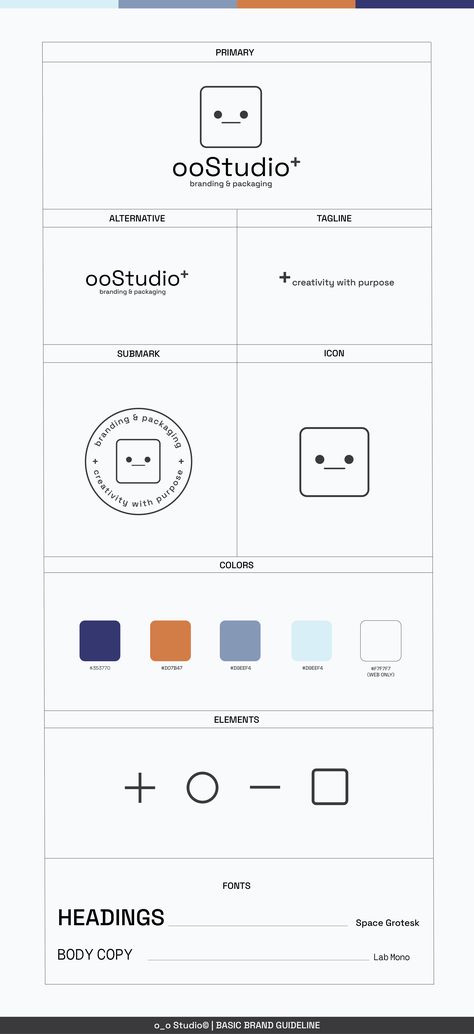 Stylesheet for a logo design Brand Kits, Style Sheet, Studio Branding, Branding Graphic Design, Brand Kit, Brand Development, Brand Guidelines, Visual Content, Brand Packaging