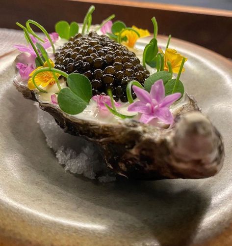 Culinary Inspiration Official🌎 on Instagram: “Majestic Oyster, Granny Smith Apple, Green Chili, Ponzu, Caviar. By Head-Chef @lbarker_ 📸 By ??? Do you like #finedining? Follow ⤵️…” Oyster Plating, Granny Smith Apple, Oyster Plates, Green Chili, Granny Smith Apples, Granny Smith, Green Chilies, Food Presentation, Apple Green