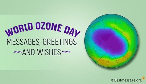 World Ozone Day Ozone Day Quotes, World Ozone Day, Quotes Inspiring, Wishes Messages, Day Quotes, Day Wishes, Quote Of The Day, Quotes