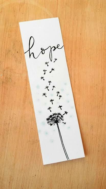 Dandelion Watercolor, Painted Bookmarks, Bookmarks Quotes, Handmade Bookmarks Diy, Penanda Buku, Felt Bookmark, Aesthetic Notes, Creative Bookmarks, Bookmark Craft