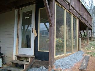 this guy built a greenhouse under part of his deck Greenhouse Under Deck, Walipini Greenhouse, Second Story Deck, Under Deck, Blueberry Farm, Build A Greenhouse, Under Decks, Enclosed Patio, Deck Stairs