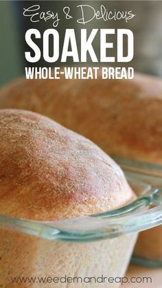 Baked Breads, Wheat Bread Recipe, Loaves Of Bread, Yeast Breads, Thm Recipes, Whole Wheat Bread, Grain Foods, Wheat Bread, Flour Recipes