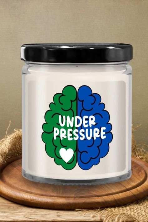 Iih Awareness, Chiari Malformation, Cricut Images, Invisible Illness, Hand Poured Candle, Under Pressure, Blue Ribbon, Chronic Illness, Chronic Pain