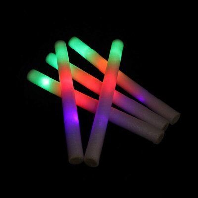 Foam Glow Sticks, Led Light Stick, Glow Party Supplies, Cheer Party, Glow Stick, Foam Packaging, Wedding Party Supplies, Glow Party, Dark Light