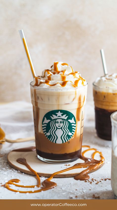 Taste: Sweet, salty, and creamy with a bold coffee base. Ingredients: Cold brew, salted caramel cold foam. Salted Caramel Cream Cold Brew, Salted Caramel Cold Foam, Caramel Cream Cold Brew, Caramel Cold Foam, Starbucks Iced Coffee Drinks, Starbucks Flavors, Drinks To Try, Iced Coffee Drinks, Copycat Starbucks Recipes