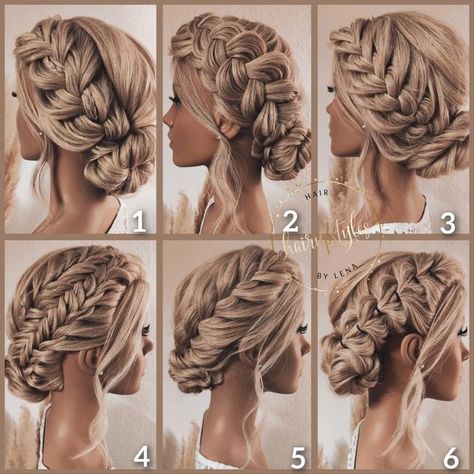 Dutch Braid Crown, Hairstyles For Shoulder Length Hair, Hairstyles For Shoulder Length, Braid Crown, Formal Hairstyles For Long Hair, Up Dos For Prom, Wedding Hair Up, Simple Prom Hair, Beautiful Braided Hair