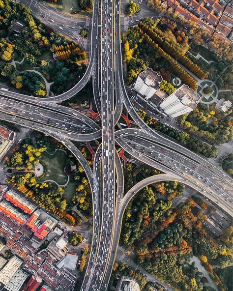 Intersection Design, Future Africa, City Skylines Game, Qhd Wallpaper, Aerial Photos, Novelty Rugs, Road Construction, Beautiful Roads, Road Design