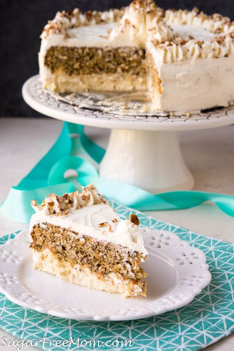 Glutenfree Carrotcake, Keto Carrot Cake, Low Carb Carrot Cake, Keto Easter, Keto Cakes, Spring Time Desserts, Creamy Frosting, Carrot Cake Cheesecake, Lovely Cake