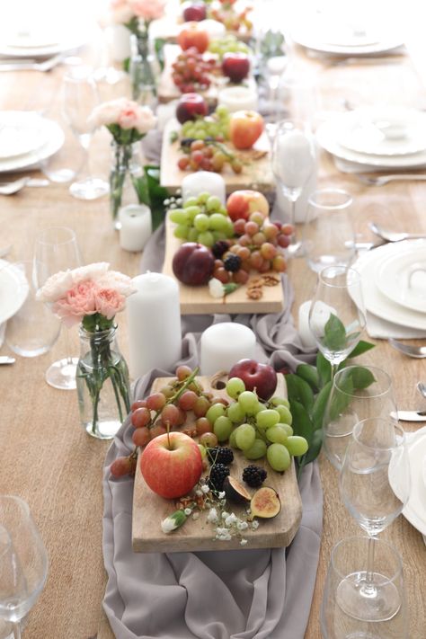 An Edible Tablescape for Rosh Hashanah – SIMPLY BEAUTIFUL EATING Food Tablescapes Ideas, Roshashana Table Decor, Fall Fruit Centerpieces Wedding, Rosh Hashanah Charcuterie Board, Rosh Hashanah Tablescapes, Rosh Hashana Table Decor, Sukkot Decorations Ideas, Rosh Hashanah Table Setting Ideas, Rosh Hashanah Decor