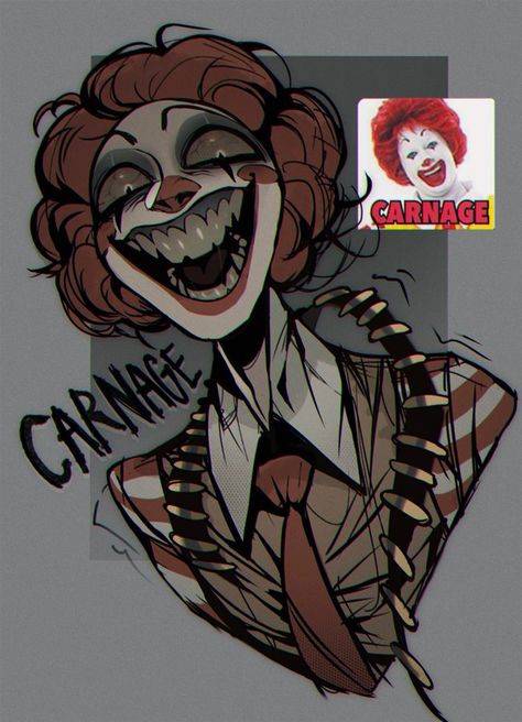 𝙎𝙖𝙧𝙖𝙝 👻 no Twitter: "😀🍟 https://t.co/ZtvFXh7Xo3" / Twitter Ronald Mcdonald Fanart, Horror Fanart, Clown Art, Creepypasta Oc, Creepy Clown, Cool Art Drawings, Horror Art, Art Stuff, Drawing Reference