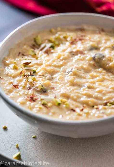 Instant Pot Kheer (Indian Rice Pudding) Instant Pot Kheer, Instant Pot Rice Pudding, Diwali Desserts, Indian Rice Pudding, Instant Pot Rice, Rice Kheer, Saffron Rice, Indian Rice, How To Cook Rice