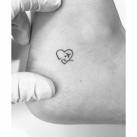 Ibiza Tattoo, Heart Tattoo Ankle, Playground Tattoo, Jonboy Tattoo, Sacred Tattoo, Flamingo Tattoo, Airplane Tattoos, Explore Tattoo, Wave Tattoo