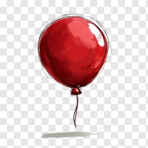 a balloon drawing cartoonish balloon balloon artwork artwork png How To Draw Balloons, Balloon Drawing, Balloon Png, Balloon Shades, Balloon Clipart, Transparent Image, Red Balloon, Gcse Art, Balloon Art