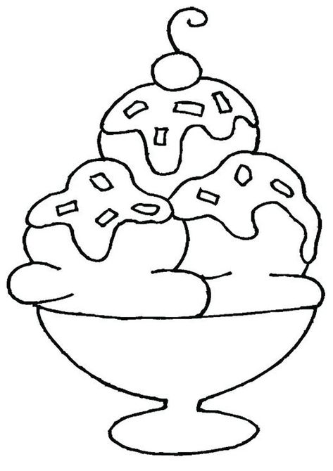 Ice Cream Coloring, Ice Cream Coloring Pages, Summer Coloring Pages, Truck Coloring Pages, Coloring Page Ideas, Coloring Sheets For Kids, Easy Coloring Pages, Curious George, Animal Coloring